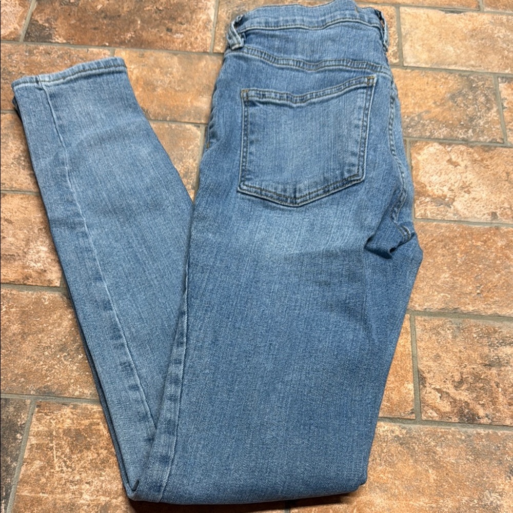 Free People Light Blue Skinny Jeans